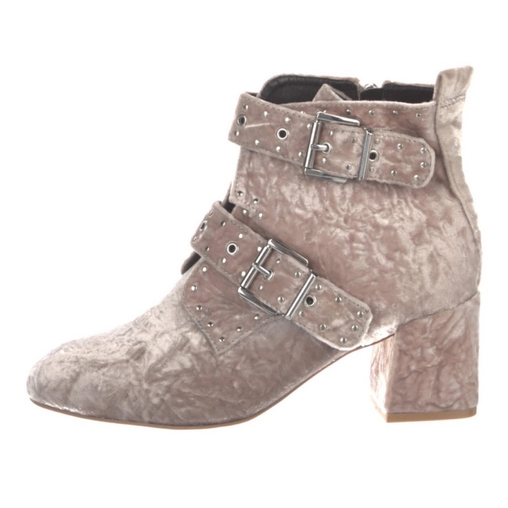 Rebecca Minkoff Logan Velvet Heel Boots
